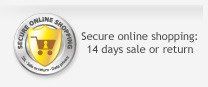 Safe onling-shopping: 14 days money back guarantee