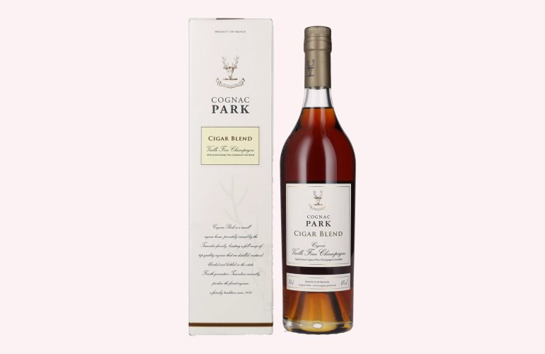 Cognac Park CIGAR BLEND Vieille Fine Champagne 40% Vol. 0,7l in Giftbox