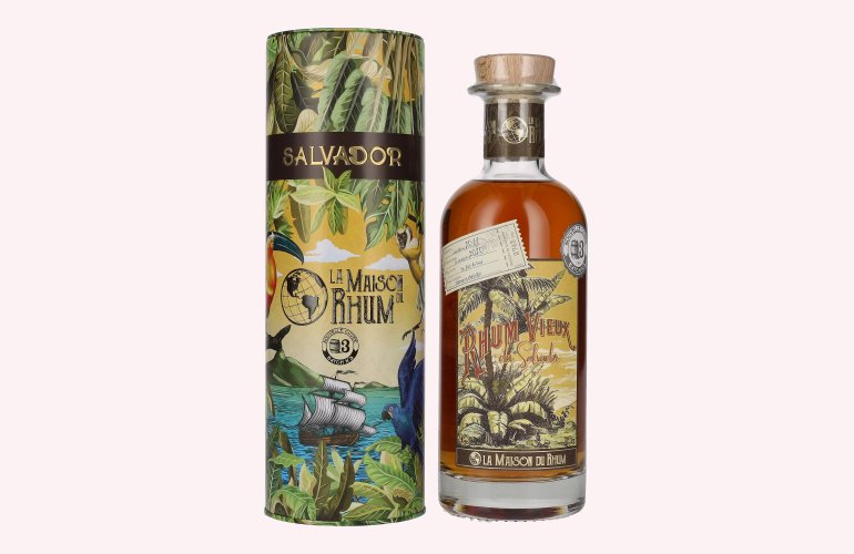La Maison du Rhum SALVADOR 2011/2020 Batch N° 3 40% Vol. 0,7l in Tinbox