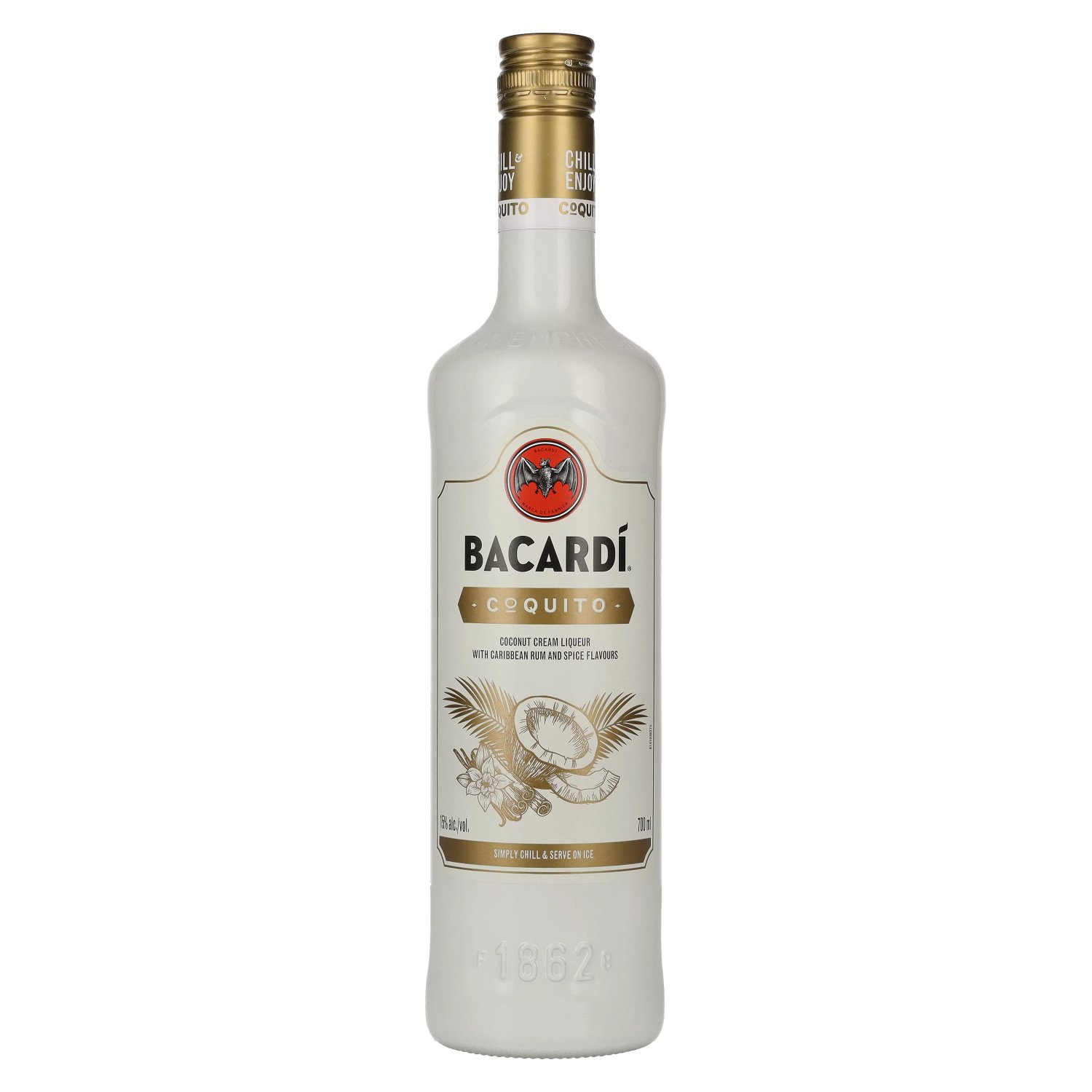 Bacardi COQUITO Coconut Cream Liqueur 15 Vol. 0,7l Wholesale