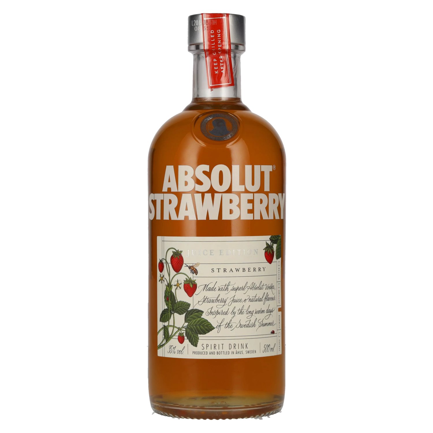 Absolut STRAWBERRY Juice Edition 35 Vol. 0,5l Wholesale